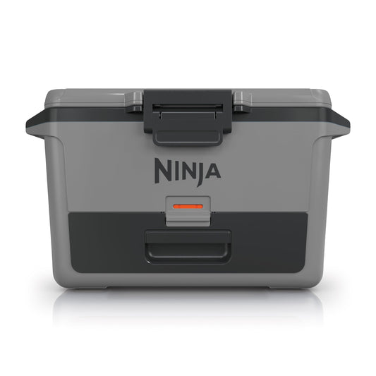 Ninja FB151GY FrostVault 50qt Hard Cooler with Dry Zone, Integrated Fridge-Temp Dry Storage Drawer